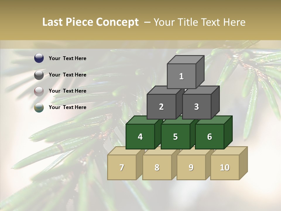 Decorations Tree Seasonal PowerPoint Template