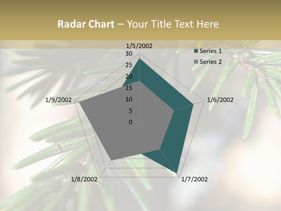 Decorations Tree Seasonal PowerPoint Template
