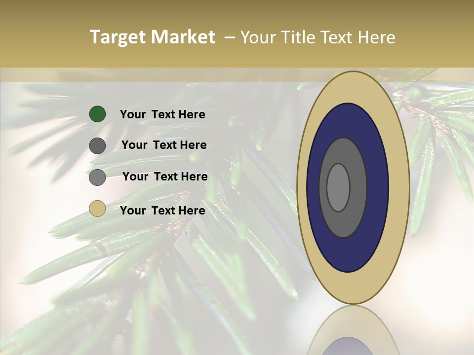 Decorations Tree Seasonal PowerPoint Template