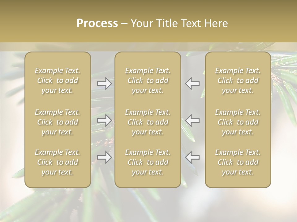 Decorations Tree Seasonal PowerPoint Template