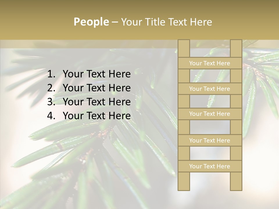 Decorations Tree Seasonal PowerPoint Template