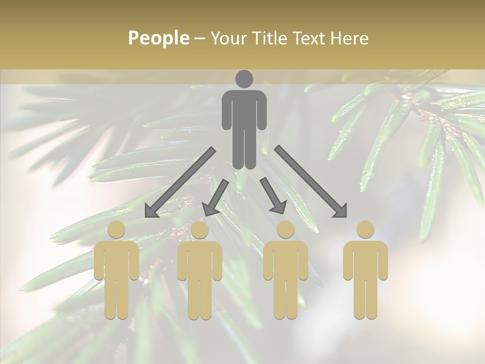 Decorations Tree Seasonal PowerPoint Template