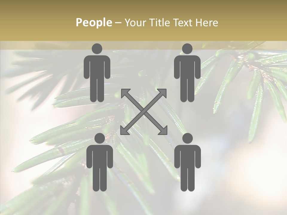 Decorations Tree Seasonal PowerPoint Template