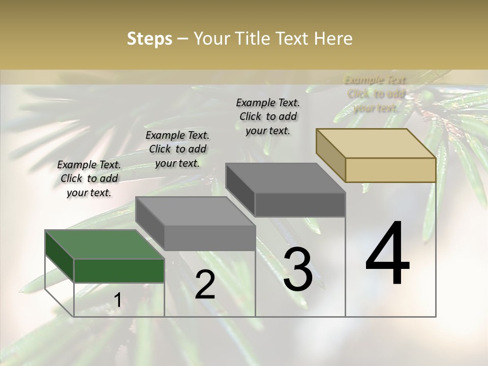 Decorations Tree Seasonal PowerPoint Template