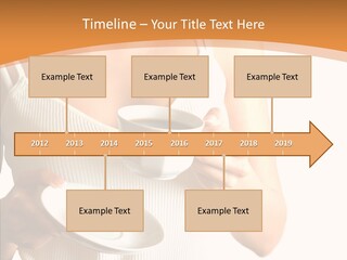 Blond Positive Cup PowerPoint Template