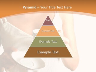 Blond Positive Cup PowerPoint Template