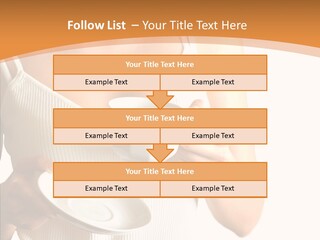 Blond Positive Cup PowerPoint Template