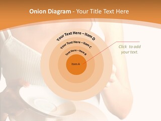 Blond Positive Cup PowerPoint Template