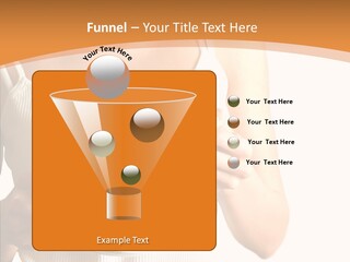 Blond Positive Cup PowerPoint Template