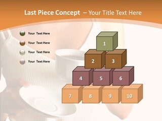 Blond Positive Cup PowerPoint Template