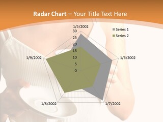 Blond Positive Cup PowerPoint Template