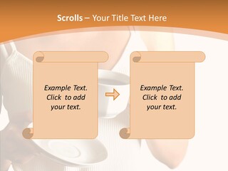 Blond Positive Cup PowerPoint Template