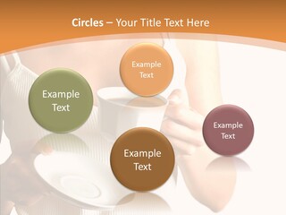 Blond Positive Cup PowerPoint Template