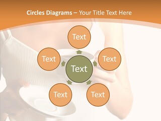 Blond Positive Cup PowerPoint Template