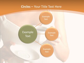 Blond Positive Cup PowerPoint Template