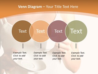 Blond Positive Cup PowerPoint Template