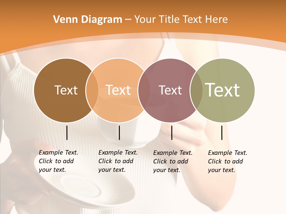 Blond Positive Cup PowerPoint Template