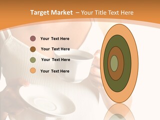 Blond Positive Cup PowerPoint Template