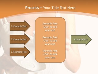 Blond Positive Cup PowerPoint Template