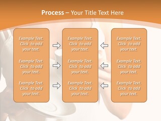 Blond Positive Cup PowerPoint Template
