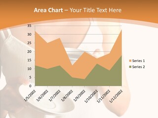 Blond Positive Cup PowerPoint Template