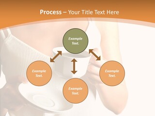 Blond Positive Cup PowerPoint Template