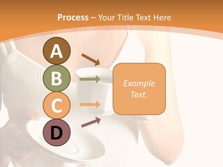 Blond Positive Cup PowerPoint Template