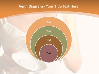 Blond Positive Cup PowerPoint Template