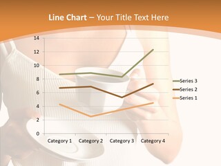 Blond Positive Cup PowerPoint Template