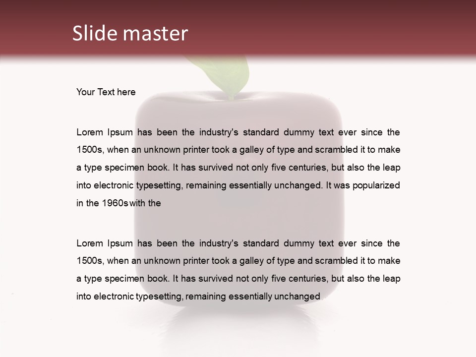 Eating Tasty Pill PowerPoint Template