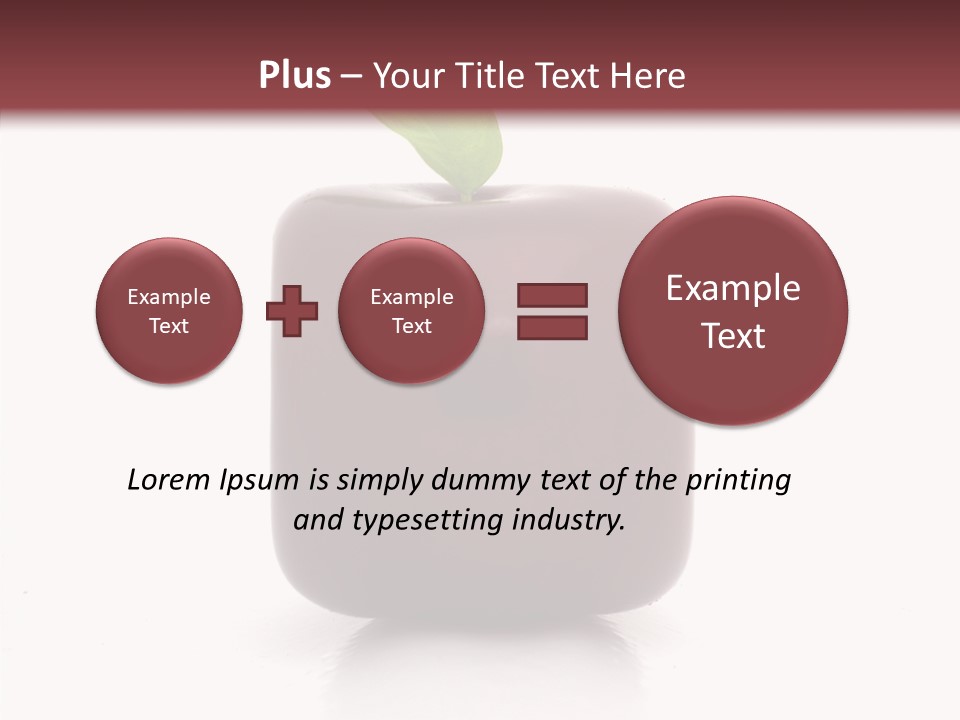 Eating Tasty Pill PowerPoint Template