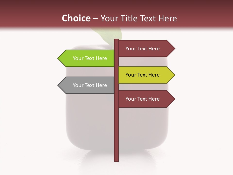 Eating Tasty Pill PowerPoint Template