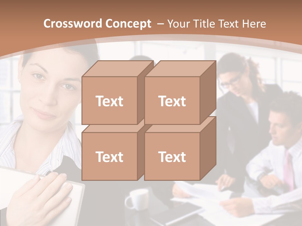 Leader Confident Environment PowerPoint Template