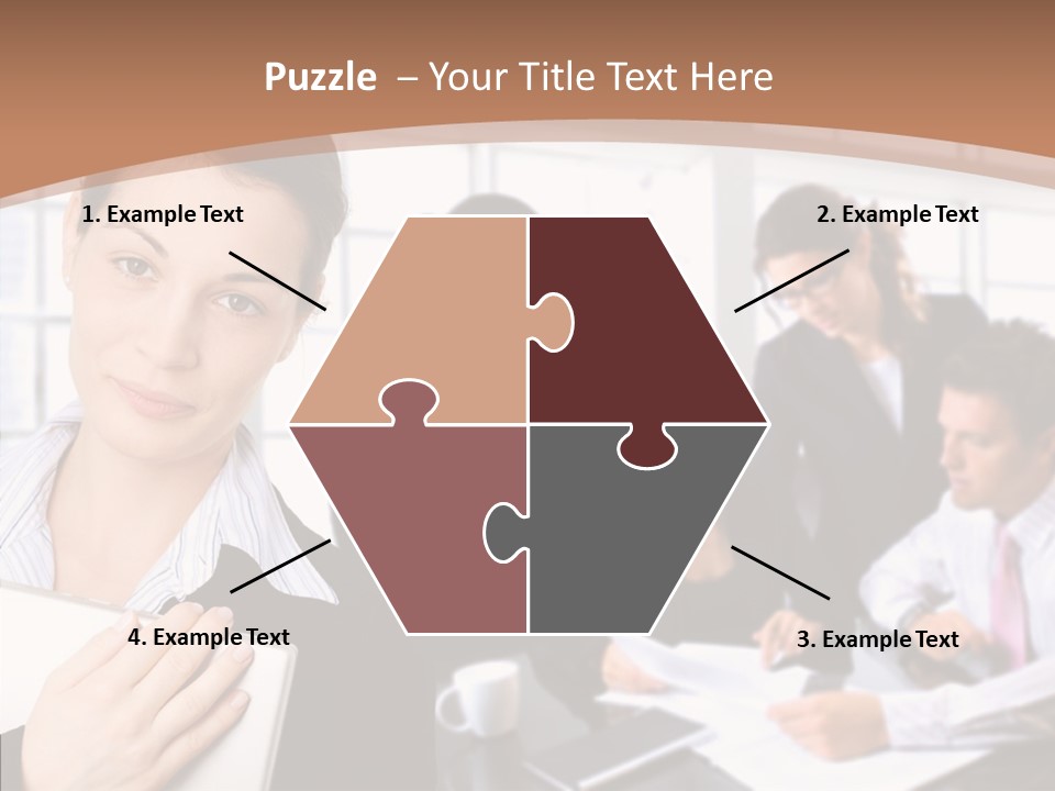 Leader Confident Environment PowerPoint Template