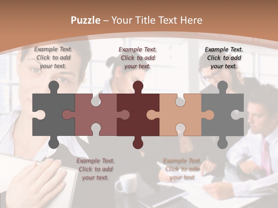 Leader Confident Environment PowerPoint Template