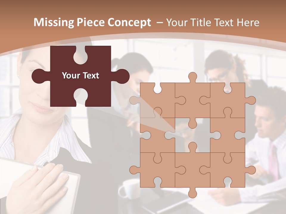 Leader Confident Environment PowerPoint Template