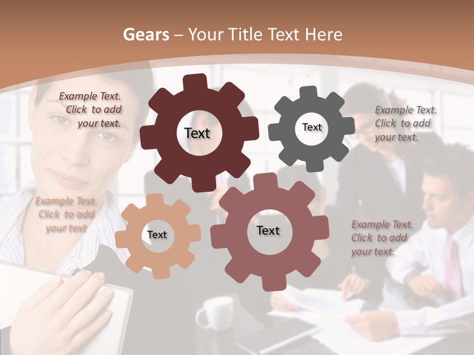 Leader Confident Environment PowerPoint Template