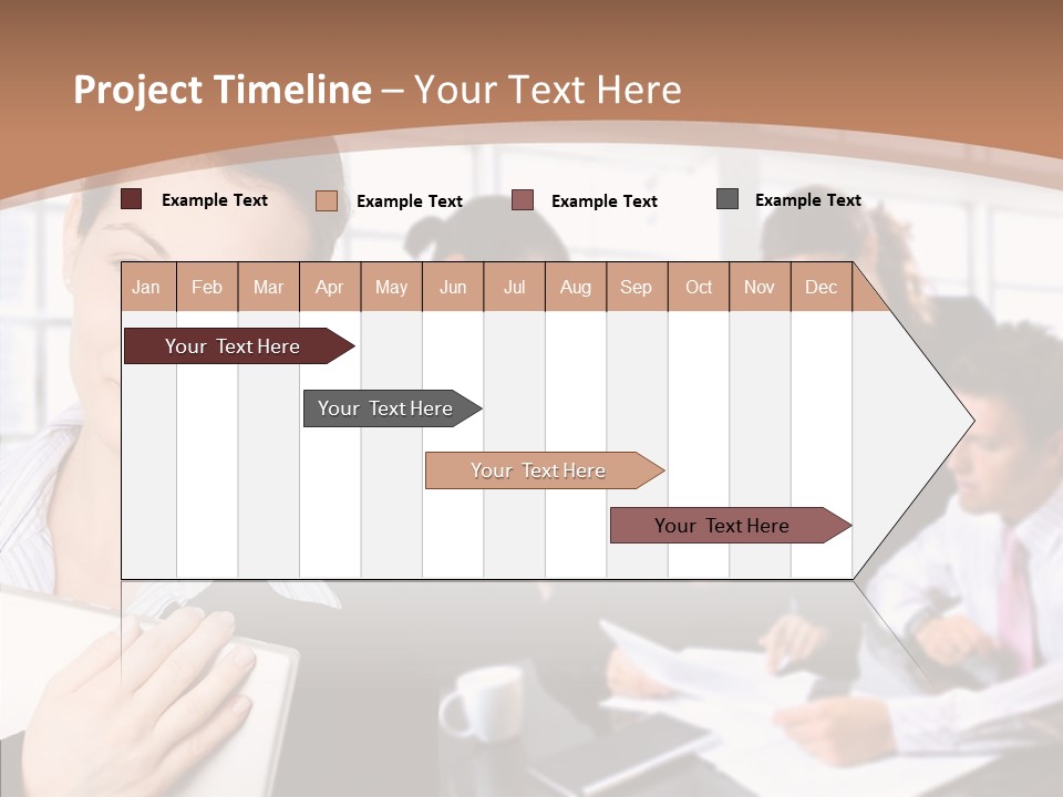 Leader Confident Environment PowerPoint Template