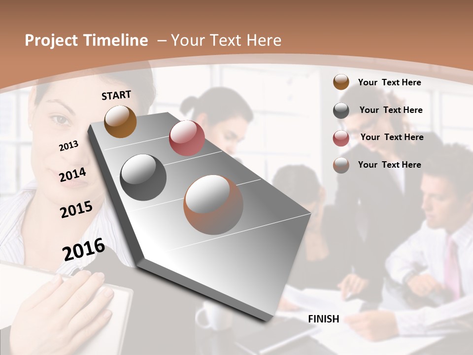 Leader Confident Environment PowerPoint Template