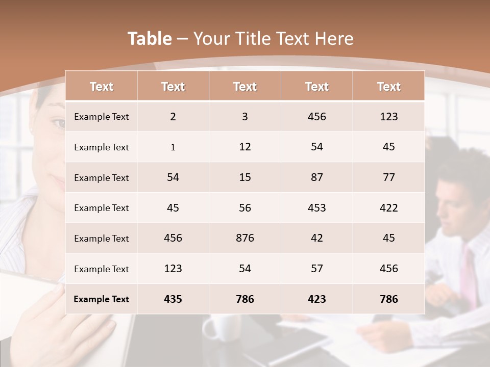 Leader Confident Environment PowerPoint Template