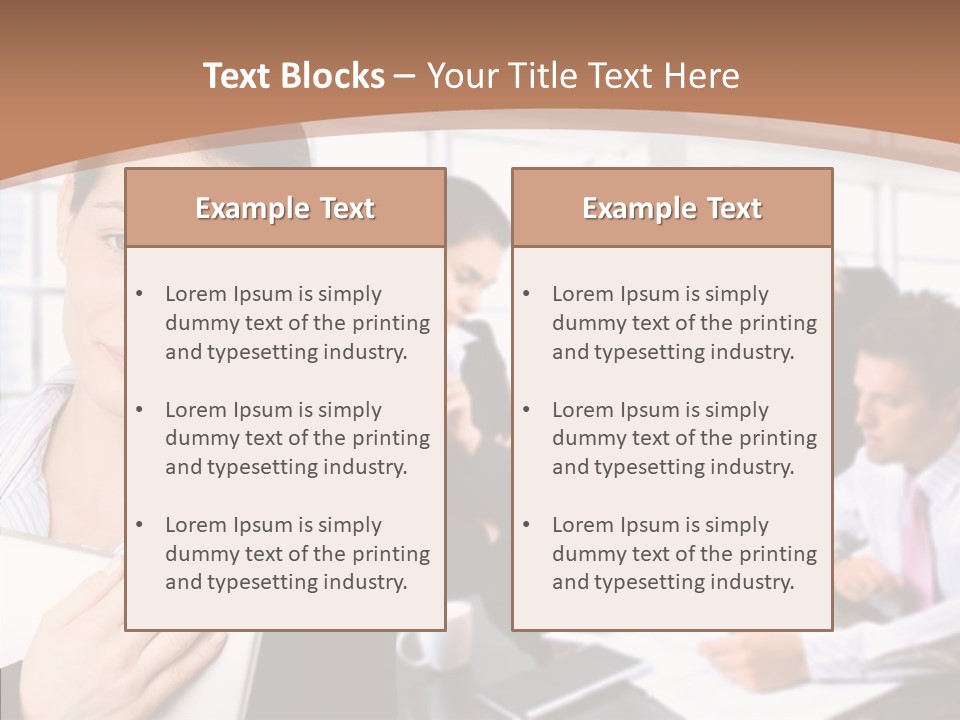 Leader Confident Environment PowerPoint Template