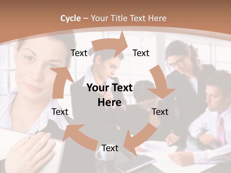 Leader Confident Environment PowerPoint Template