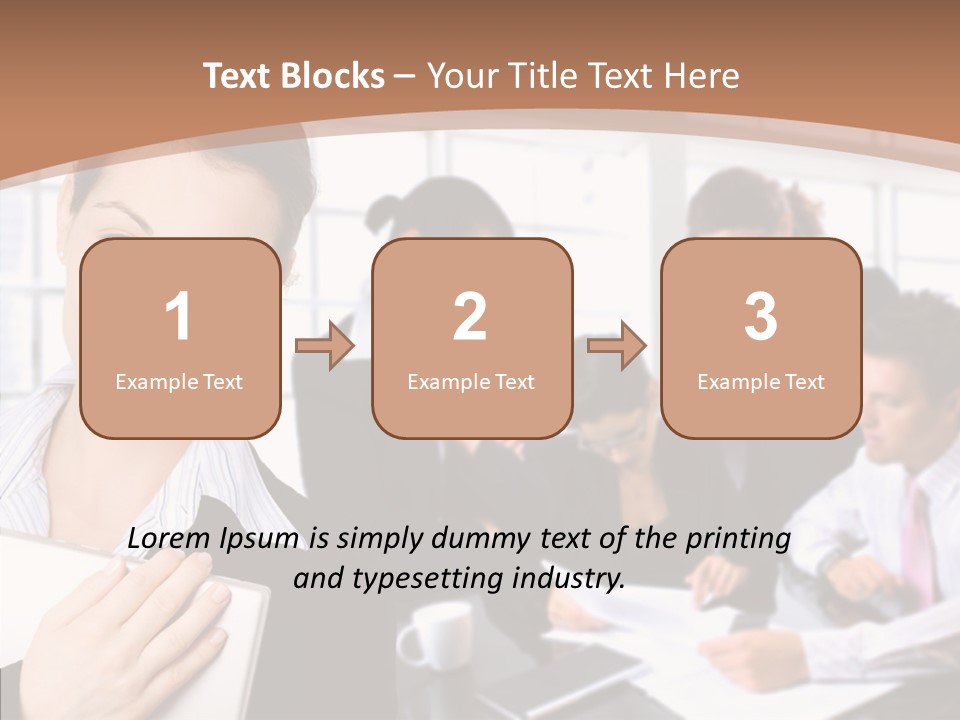 Leader Confident Environment PowerPoint Template
