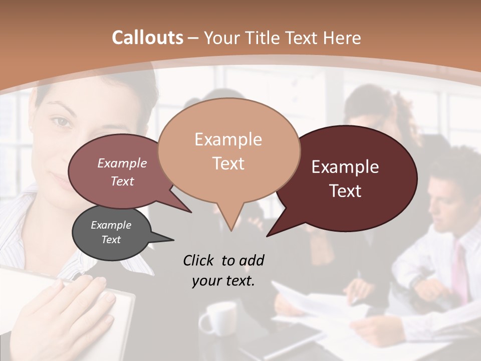 Leader Confident Environment PowerPoint Template