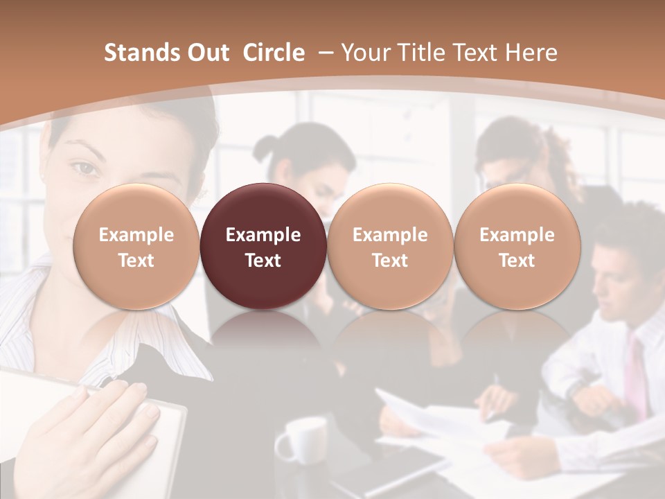 Leader Confident Environment PowerPoint Template