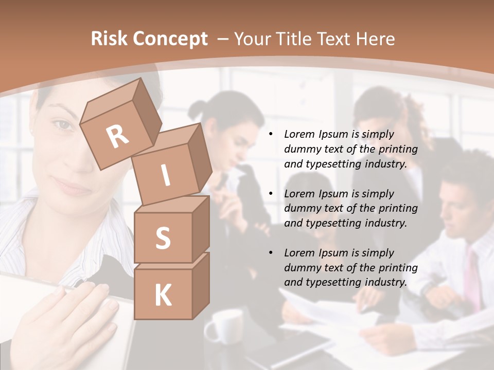 Leader Confident Environment PowerPoint Template