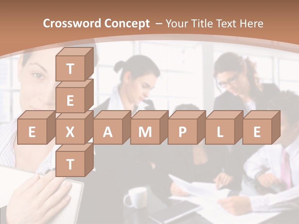 Leader Confident Environment PowerPoint Template