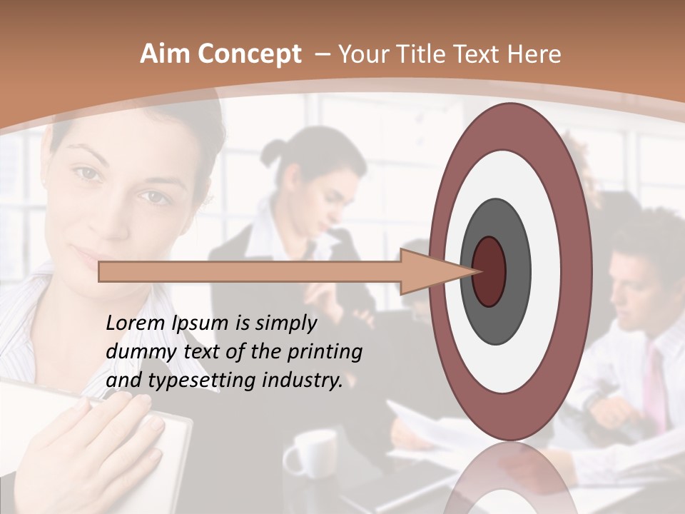 Leader Confident Environment PowerPoint Template