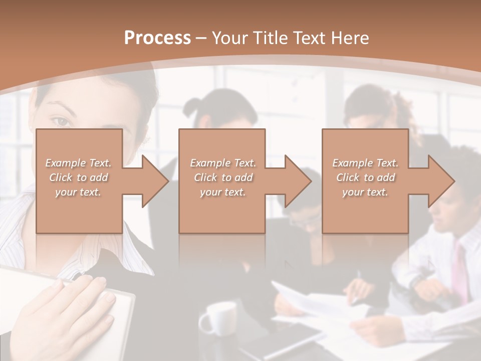 Leader Confident Environment PowerPoint Template