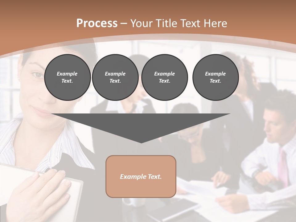 Leader Confident Environment PowerPoint Template